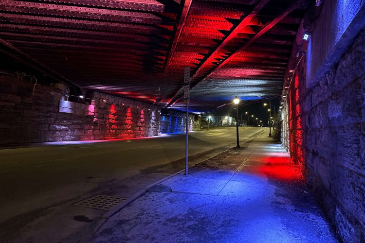 Rail Bridge Underpass Lighting 1