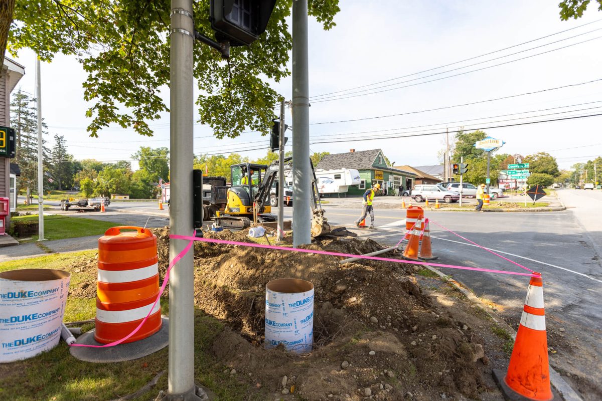 Honeoye Traffic Light